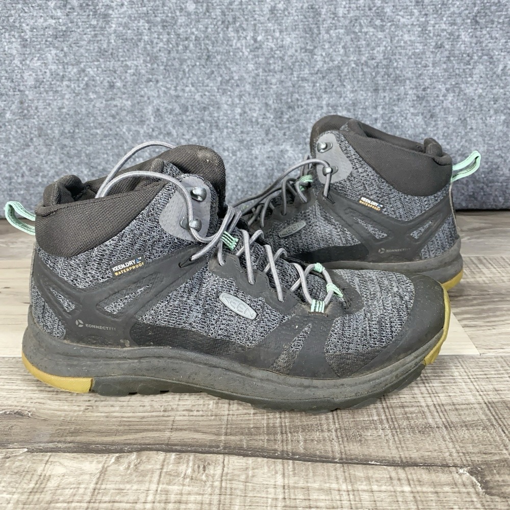 Keen Terradora II Mid Tip Women's 8.5‎ Hiking Trail Boots KonnectFit Waterproof